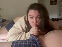 Real couple homemade, hilarious, cowgirl riding