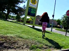 Mačiatko, Čierne, Ebenové, Exhibicionisti, Piercing, Na verejnosti, Ryšavé