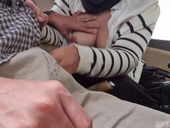 Aziatisch, Auto, Bedriegen, Sperma in mond, Sperma shot, Huisgemaakt, Indonesisch, Moeder die ik wil neuken