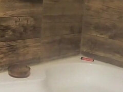 Kinky MILF Games with Mega Orgasm in Bathtub at Home While Smoking 156-