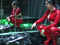 Bondage disciplina dominação submissão sadismo e masoquismo, Morena, Dominação, Alemãoã, Látex, Máscara, Orgasmo, Borracha camisinha