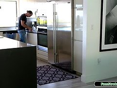 Stepteen can go out if she fucks stepdad