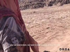 Grote kont, Grote lul, Bruinharig, Hd, Orgasme, Buiten, Kut duiken, Tatoeage