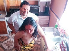 Amatør, Rumpe til munn, Stor svart kvinne, Stor rumpe, Inder, Mamma, Stemor, Overraskelse