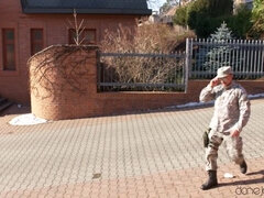 오랄섹스, 커플, 도기스타일, 핸드잡, 대단히, 야외의, 셀카, 보지