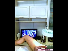Huge Dick Client Gets Hot Wax Treatment From SugarNadya The Doctor