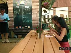 18, 茶髪の, Hd, ラティーナ, 叫ぶ, タトゥー