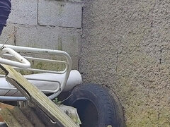 Stepsister Said Just Look... but Look What Happened!" in a Vacant Lot