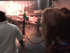 Amatoriale, Bagno, Pompino, Brunetta, Piercing, Punto di vista pov, Figa, Tette