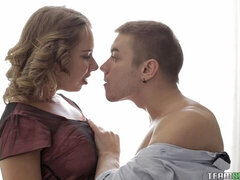 Анальный секс, Собачьи, Каблуки, Поцелуи, Лизание, Два парня и девушка, Киски, Сиськи