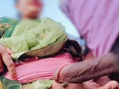 Paar, Spermaladung, Handjob, Selbstgemacht, Indisch, Im freien