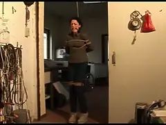 Bdsm, Bondage, Fetiš, Gagging, Hd, Sužnja, Solo, Zvezana