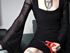 Bdsm, Dominerende kvinne, Fetisj, Tysk, Strapon