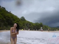 Amatööri, Ranta, Iso perse, Isot tissit, Jalkahoito, Hd, Suihku, Tatuointi