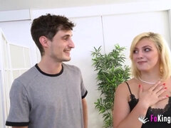 Duży tyłek, Blondynka, Obciąganie, Styl na pieska, Europejski, Sex grupowy, Grupa, Rzeczywistość