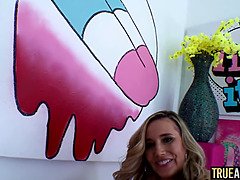 Ass stretching Lilly James