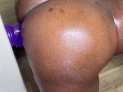 Amateur, Gros cul, Noire, Gode, Solo