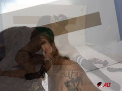 Store bryster, Blondine, Brunette, Hd, Lesbisk, Piercing, Tatovering, Bryster