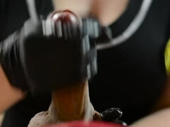 Amatoriale, Dominazione femminile, Guanti, Sega, Hd, Masturbazione, Punto di vista pov, Russa