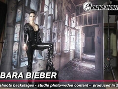 Winning Barbara Bieber at cosplay action