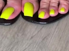 Feet, Heels and Long Toenails