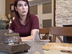 デカパイ, フェラチオ, チェコ, 服従, ハメ撮り, 妊娠, 現実, 赤毛