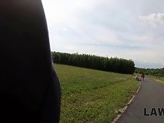 Obciąganie, Brunetka, Europejski, Drobna, Rzeczywistość, Ostro, Syn, Nastolatki
