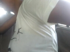 Nana, Brunette brune, Voiture, Mignonne, Masturbation, Mamelons, Chatte, Adolescente