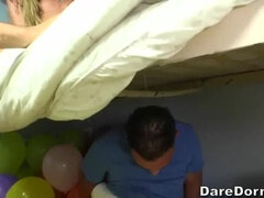 Babe, Soverom, Blond, Brunette, Gruppe, Lesbisk, Naturlig, Barbert