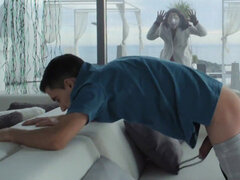 Amerikaner, Babe, Store pupper, Brunette, Italianer, Naturlig, Naturlige bryster, Fitte