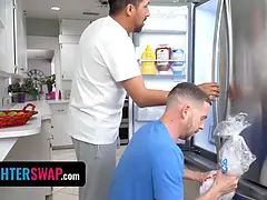 Américain, Cul à la bouche, Sucer une bite, Éjaculer dans la bouche, Le plan cul à quatre, Hd, Orgie, Rugueux