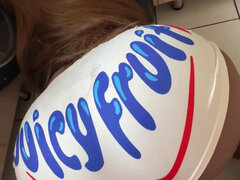 Big Ass Black Girl Gets Her Juicy Fruit Fucked