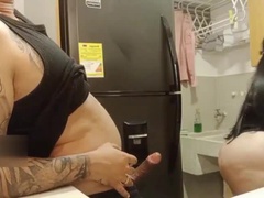 Zadok, Bbw, Rodina, Hrubé, Latinskej, Prirodzené prsia, Natvrdo, Tabu