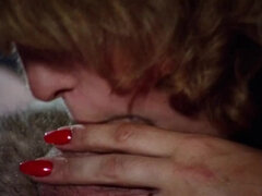 Lieveling, Blond, Pijpbeurt, Sperma shot, Groep, Hardcore, Trio, Tieten likken