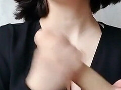 Brunetka, Dildo, Tvrdé kecy, Dominace, Femdom, Homemade, Návod, Různé pohledy