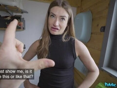 Leie, Arsch, Blasen, Schwanz, Natürlichen titten, Muschi, Schlucken, Tätowierung