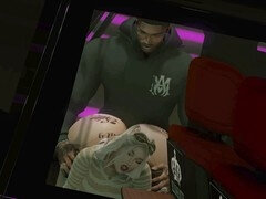 Háromdimenziós, Hatalmas hátsó, Fekete, Érett feleség, Ribanc