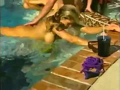 Anal, Boquete, Grupo, Orgia, Piscina, Vintage