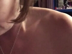 Spreading My Hairy Pussy Lips Apart to Do a Catheter Piss Into a Glass in My Bedroom. Giving You an Epic View of My Tight Minge