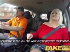 デカパイ, フェラチオ, イギリス人, 巨乳な, 車, ハードコア, Hd, ハメ撮り