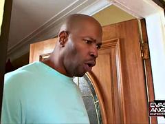 Anal, Stor kuk, Svart, Blondin, Avsugning, Ebenholts, Mellanrasig, Pov