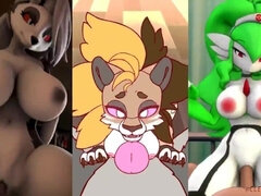 デカ尻, デカチン, デカパイ, バイセクシャル, コンピレーション, チン, フェティッシュ