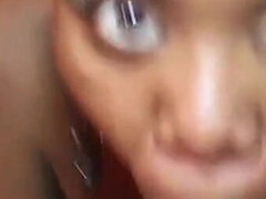 18 ans, Amateur, Gros cul, Grosse bite, Noire, Sucer une bite, Tir de sperme, Rugueux