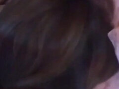 素人, アジア人, 美人, フェラチオ, カップル, 自家製, ソフトコア