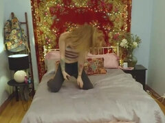 Store pupper, Blond, Hunn, Hd, Alene, Tattovering, Leker