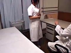 Amateur, Mamada, Japonés, Masaje, Enfermera