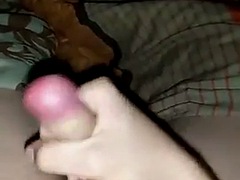 Grote lul, Sperma shot, Europees, Duits, Handbeurt, Masturbatie, Realiteit, Alleen