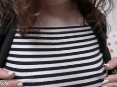 Clit rub, rubbin', tits big