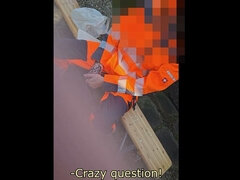 Str8 Apprentice Construction Worker Convinced to Get a Blowjob