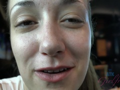 Amatør, Sort, Brunette, Behåret, Piercing, Pov, Ryger, Bryster